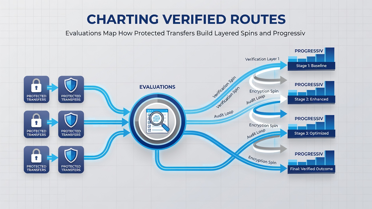 Visualisierung des Aufbaus von progressiven Gewinnschichten durch sichere Transfers in mobilen Systemen