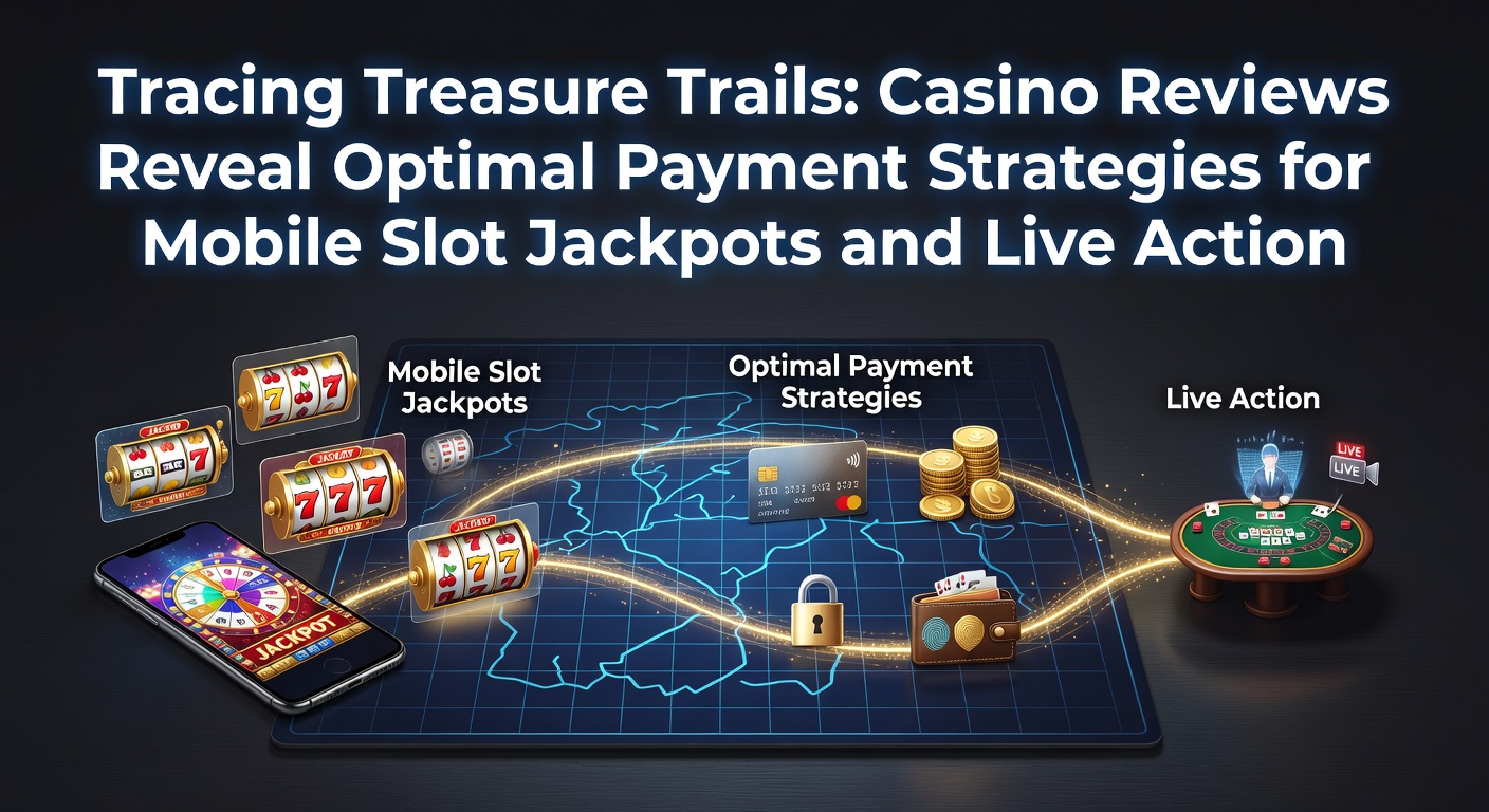 Smartphone mit leuchtendem Slot-Jackpot und Zahlungsikonen im Vordergrund, umgeben von Casino-Chips und Live-Dealer-Karten